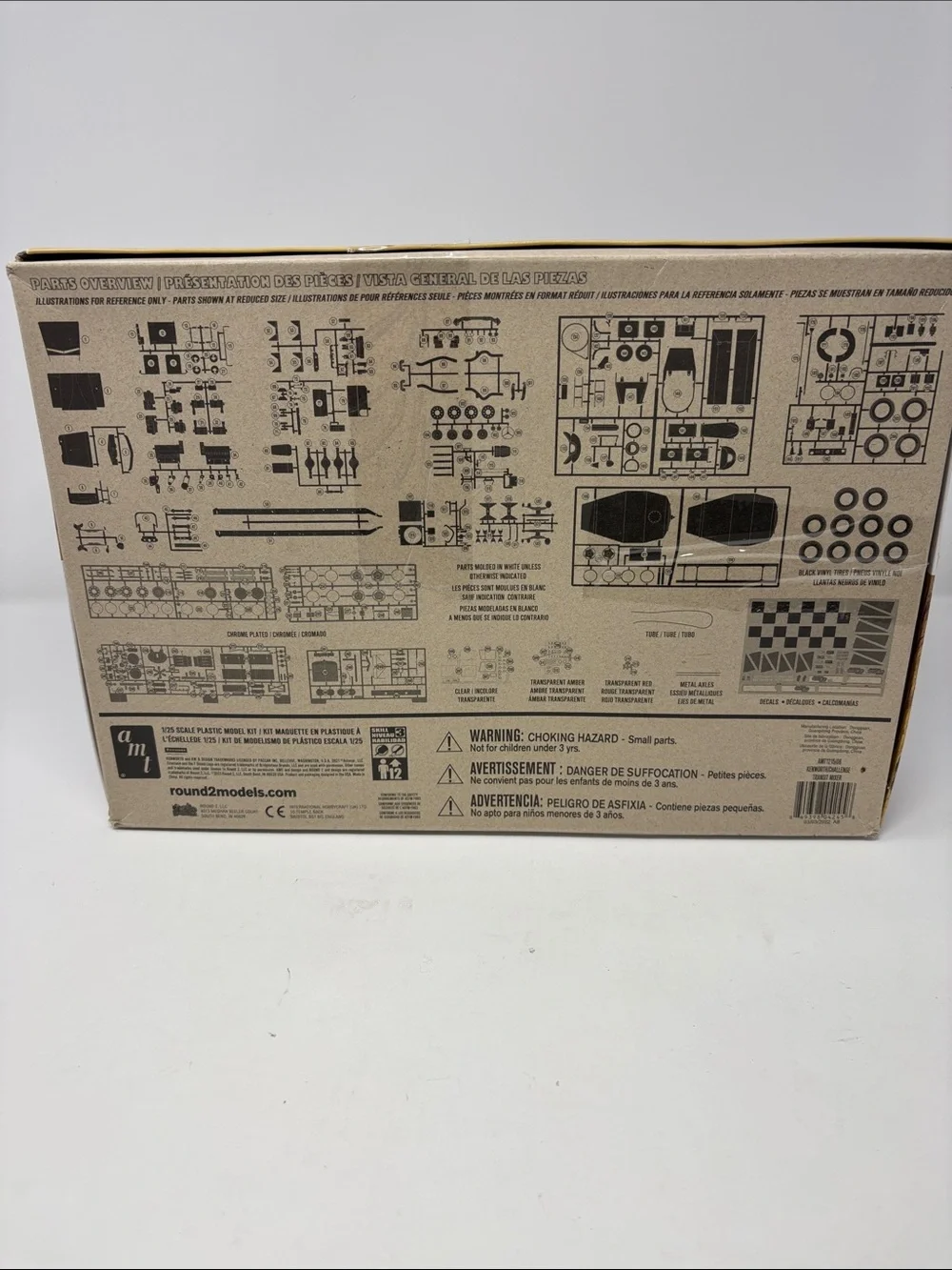 AMT super detailed 1/25 scale amt1215/06 Transit Mixer Toy Truck